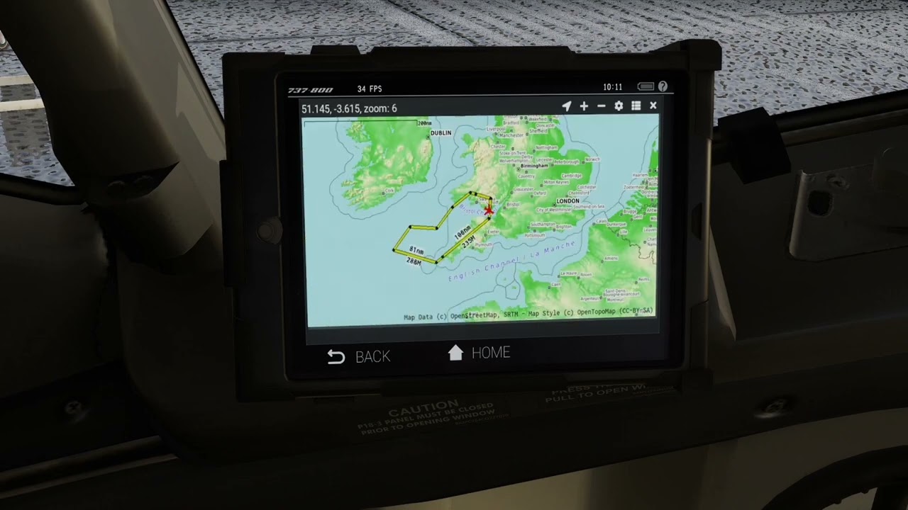 XPD: moving Map in AVITAB Zibo and Level Up