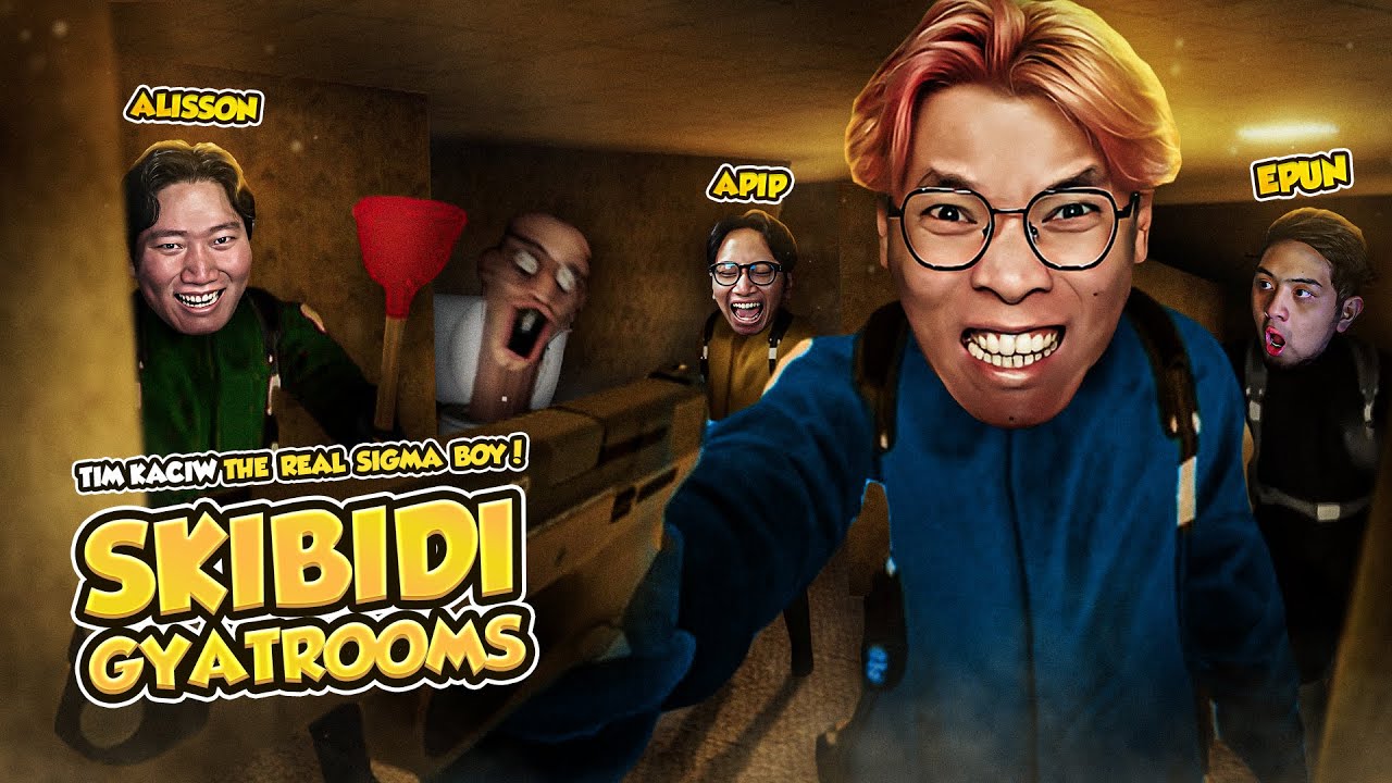 TIM KACIW MENJADI SIGMA BOY - Skibidi Gyatrooms Indonesia