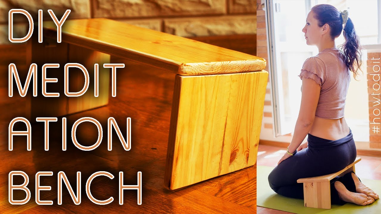 DIY Meditation Bench 🧘&zwj;♂️ How to Make a Meditation Stool #howtodoit