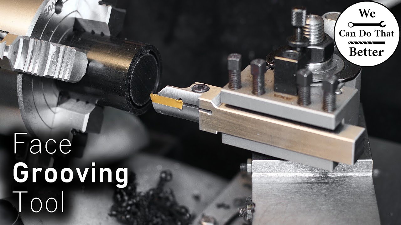 Making a Face Grooving or Trepanning Tool for the Lathe - it failed!
