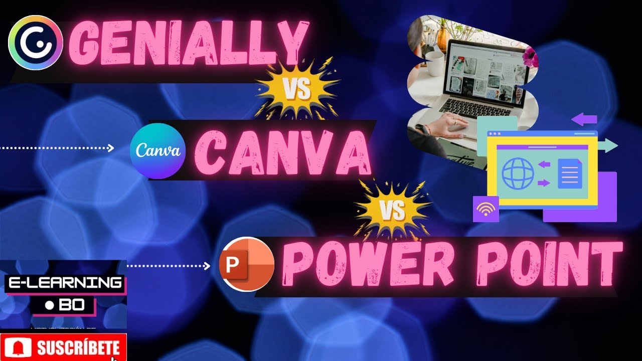 ¿Cuál es mejor para tus clases Genially Canva o PowerPoint?
