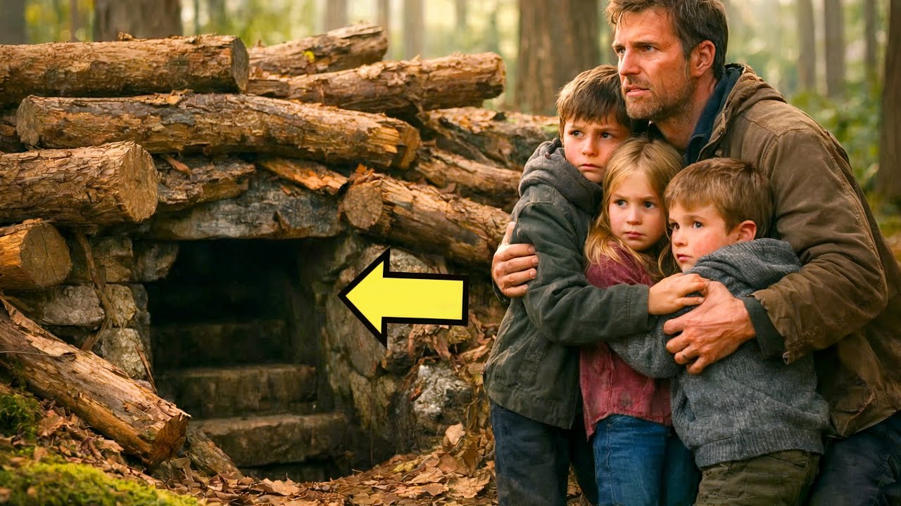 TATĂ VĂDUV GĂSEȘTE O TRECERE SECRETĂ ÎN PĂDURE… ȘI TOTUL SE SCHIMBĂ