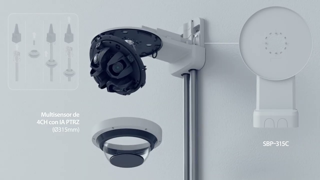 Accesorio de montaje en pared y poste