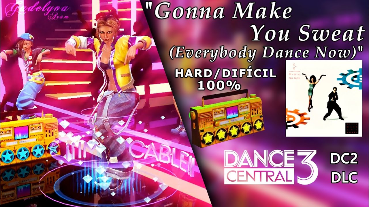 Gonna Make You Sweat (Everybody Dance Now) - Dance Central 3 | on Hard (100% Gold Stars)