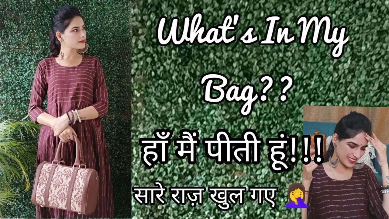 What's in my bag | Ft. Zouk handbag | STYLONIKA