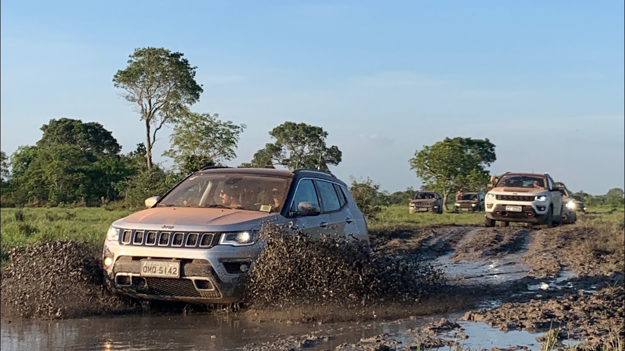 JEEP COMPASS E RENEGADE NO PANTANAL! Vrum testa os modelos na maior plan&iacute;cie alagada do mundo