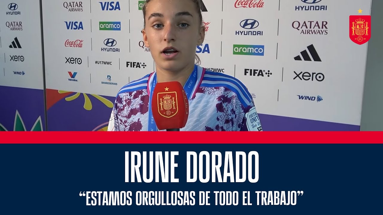 Declaraciones de Irune Dorado y Celia Segura tras la final del Mundial sub-17 femenino | 🔴 SEFUTBOL