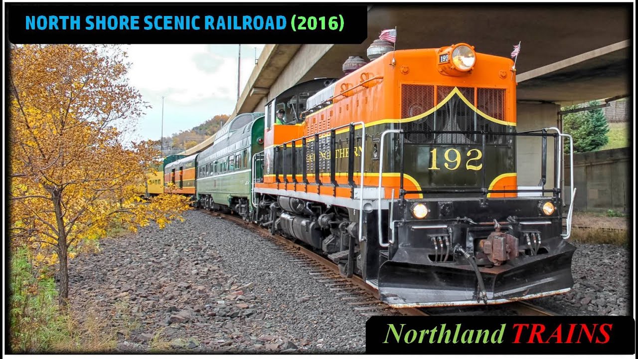 Two Harbors and Duluth Zephyr Trains - North Shore Scenic Railroad - Oct 15 &16, 2016