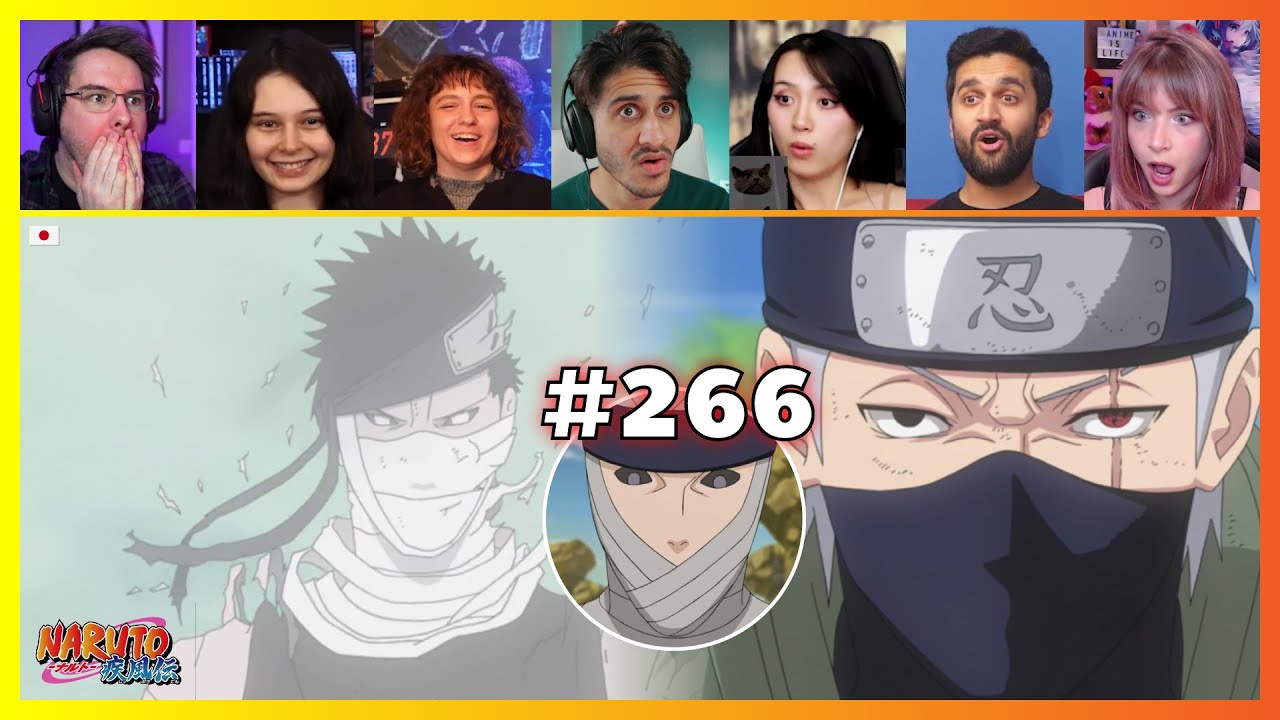 Naruto Shippuden Episode 266 | Seven Deadly Swordsmen of the Mist  | Reaction Mashup ナルト 疾風伝