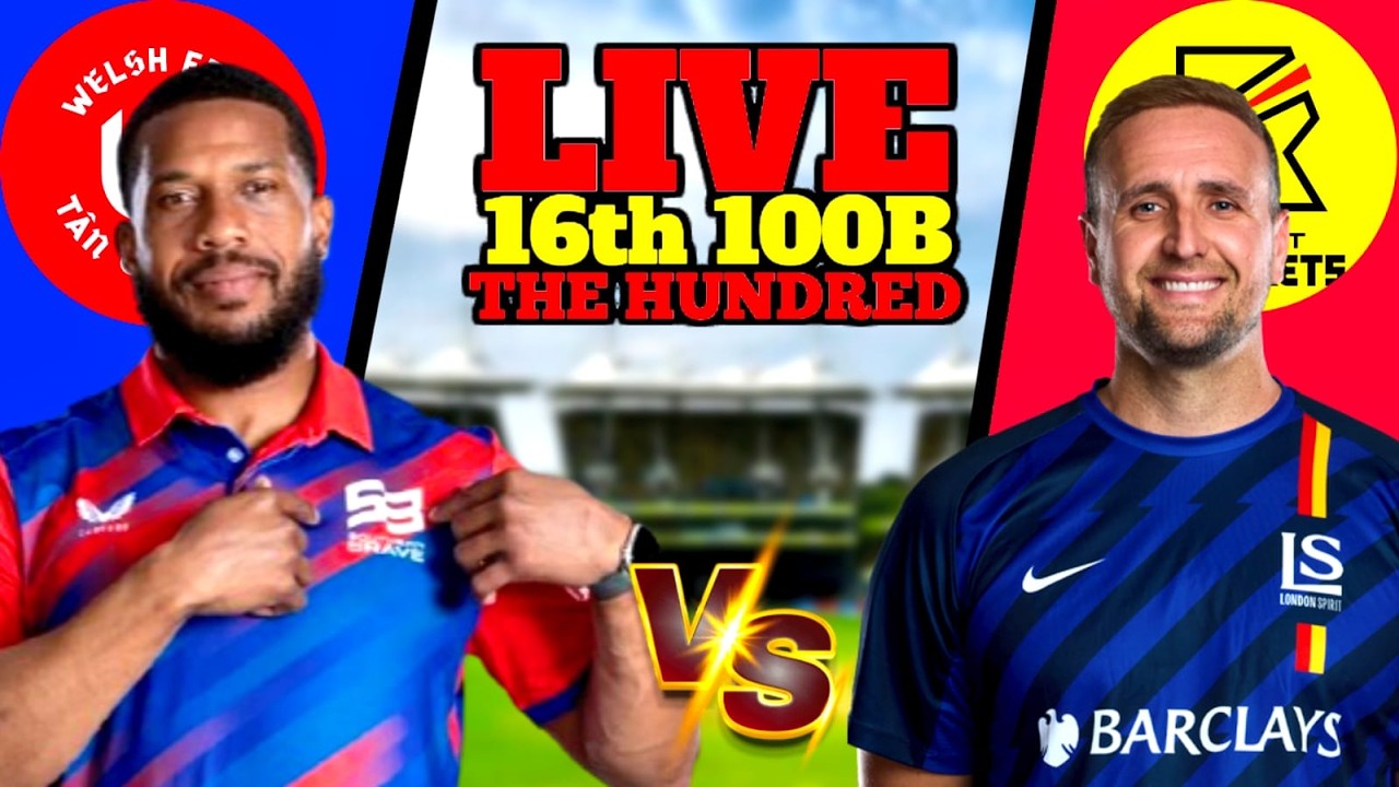 LONDON SPIRIT VS SOUTHERN BRAVE 16TH 100TH MATCH I LS VS SB I LIVE SCOREBOARD AND COMMENTARY