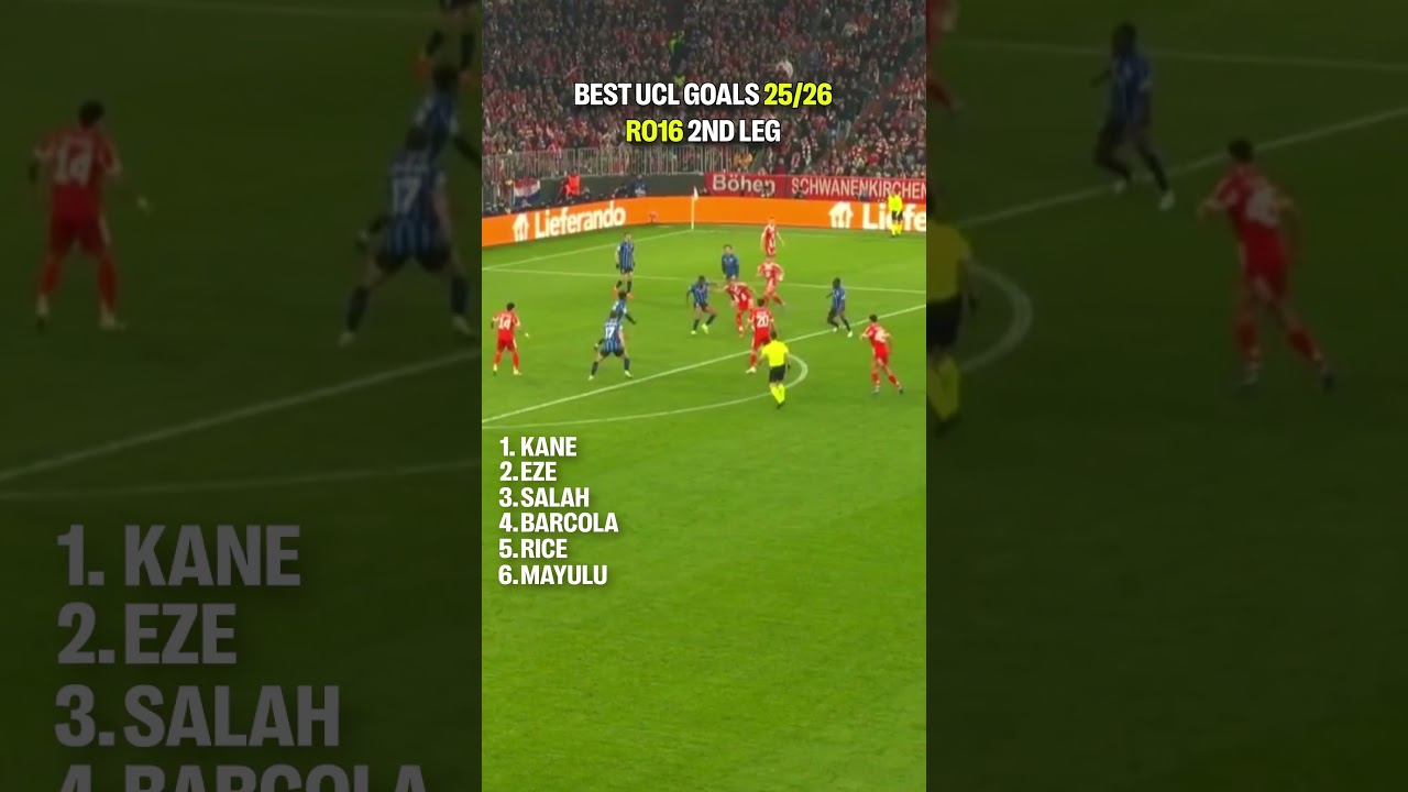 Best UCL Goals &ndash; Round of 16 2nd Leg ⚽🔥