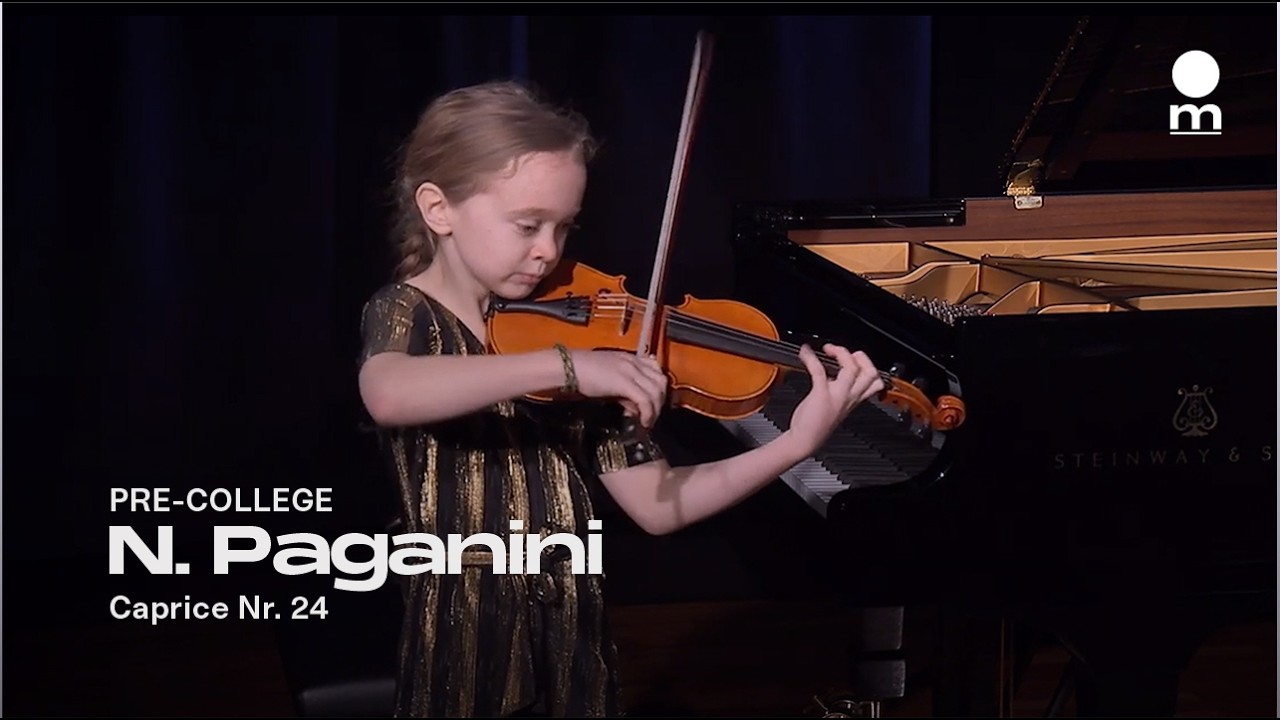 Pre-College in Concert: N. Paganini - Caprice Nr. 24