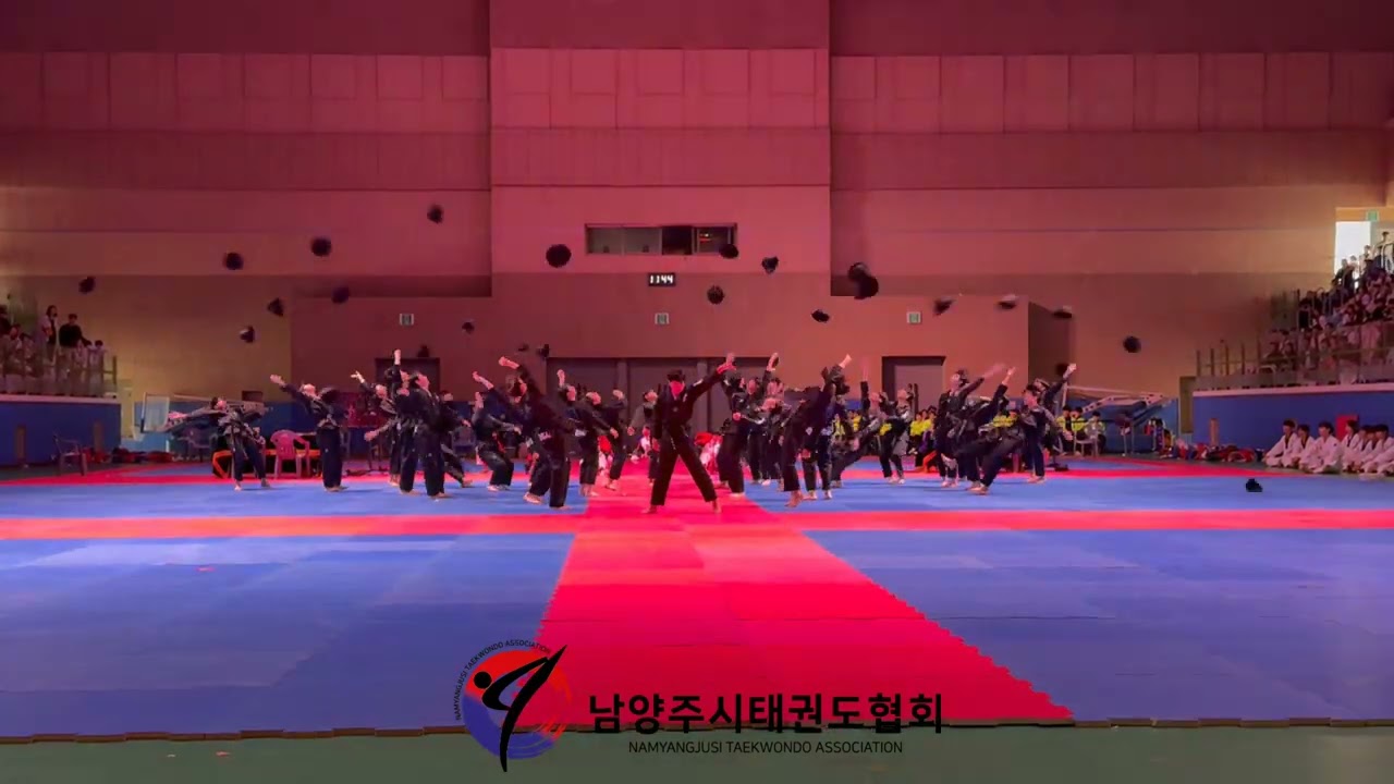 남양주시 태권도협회 시범단 시범 영상입니다