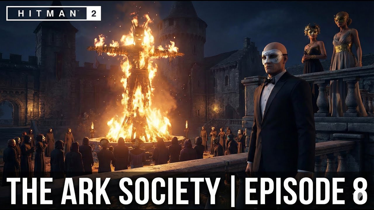 Infiltrating the World's Most Secret Society! || Hitman 2 Episode 8 (The Ark Society)