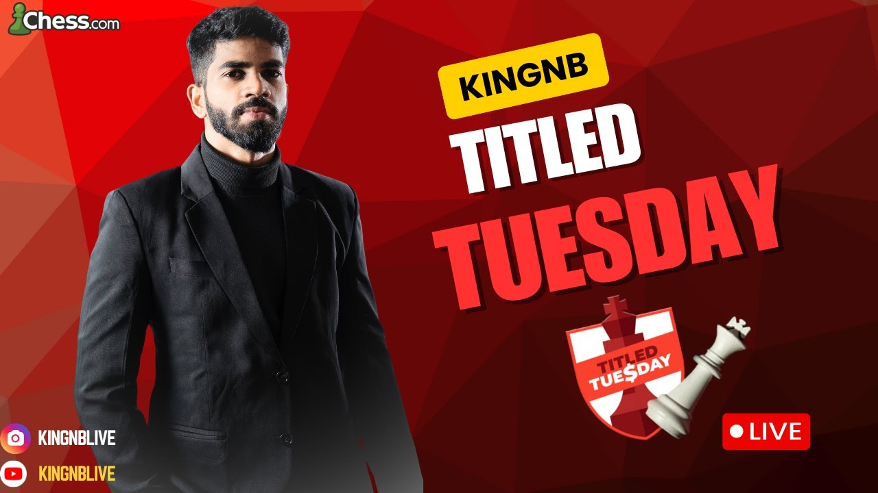 TITLED TUESDAY TIME! |ROAD TO 10K| IM Nitish Belurkar #chess #chesscom #titledtuesday