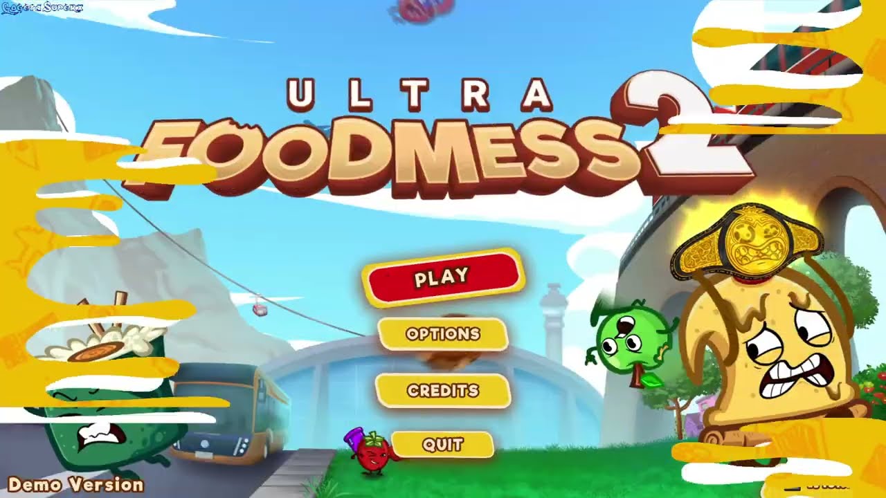Ultra Foodmess 2 gameplay - GogetaSuperx