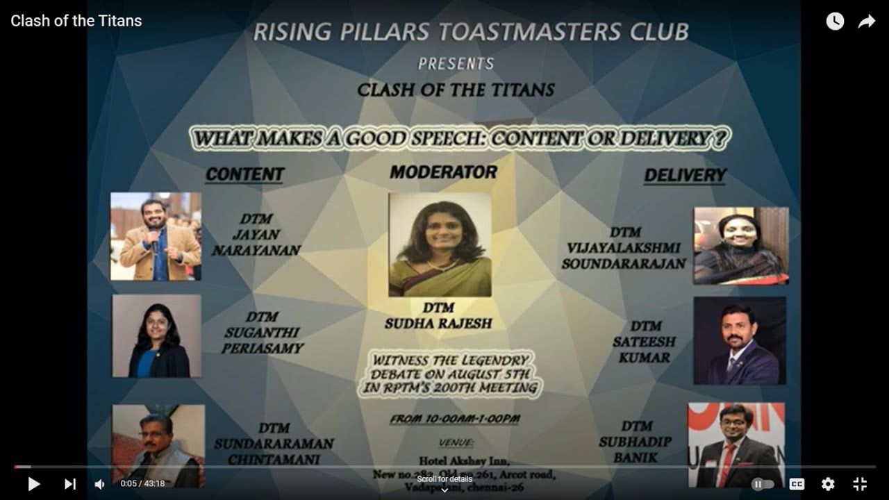 Clash of the Titans   Debate   Content Vs Delivery