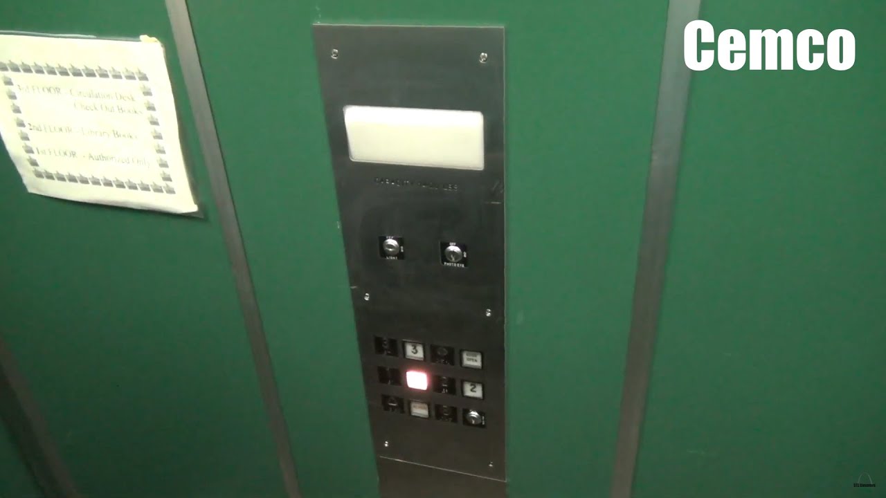 2001 Cemco LULA Hydraulic Elevator @ Bonne Terre Memorial Library - Bonne Terre, MO