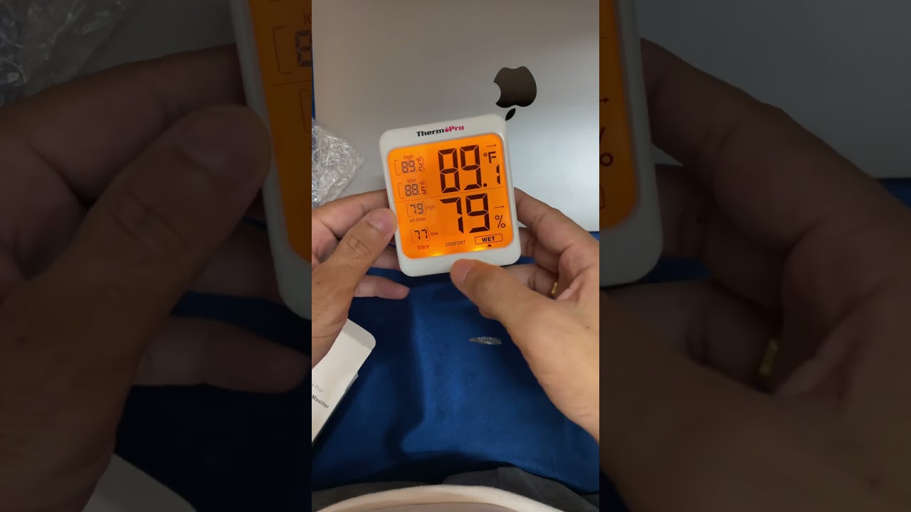 Therm Pro | Most Accurate Indoor Humidity & Temperature Monitor in Indian Market