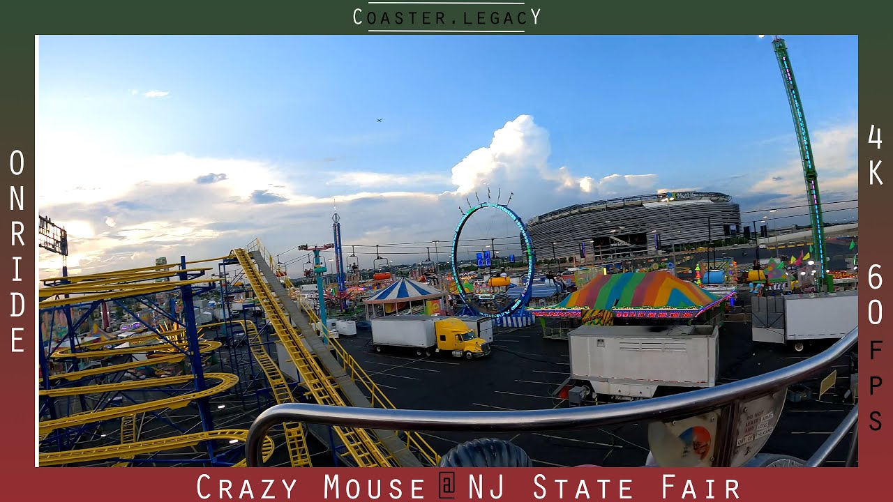 POV • Crazy Mouse @ NJ State Fair Meadowlands 2023 | 4K @60fps