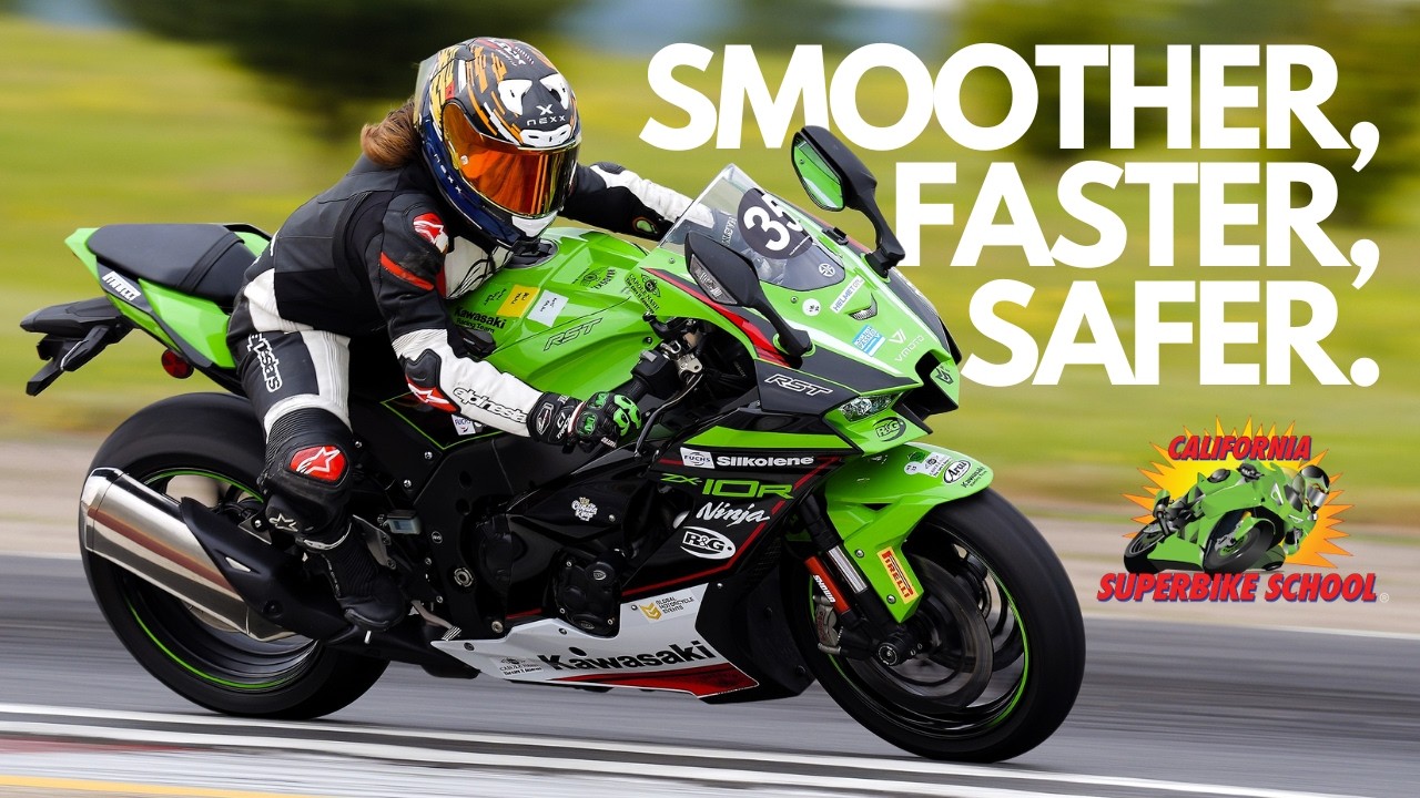 California Superbike School Level 3 | Motorcycle stability through body position!