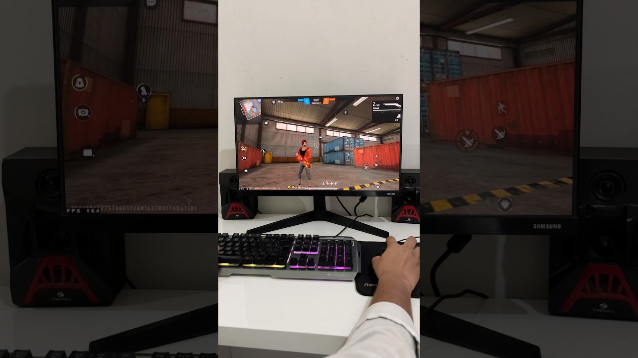 Как играть в Free Fire на ПК 🖥️ #shorts #freefire