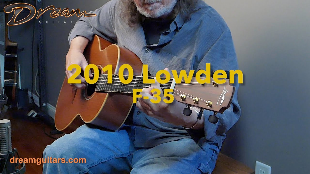 2010 Lowden F-35, Flamed Mahogany  & Redwood