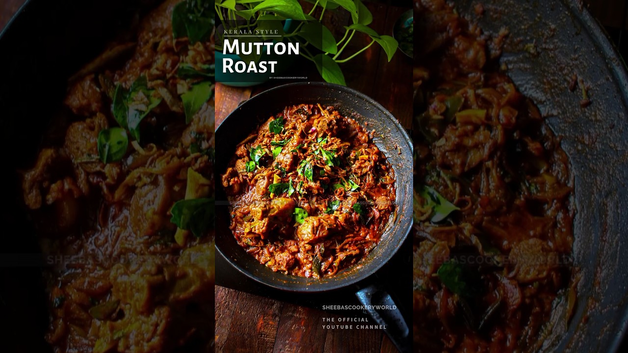 #shorts Kerala Mutton Roast Recipe | Christmas Recipes