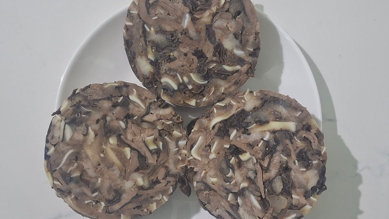 Tai và lưỡi làm giò  giòn ngon