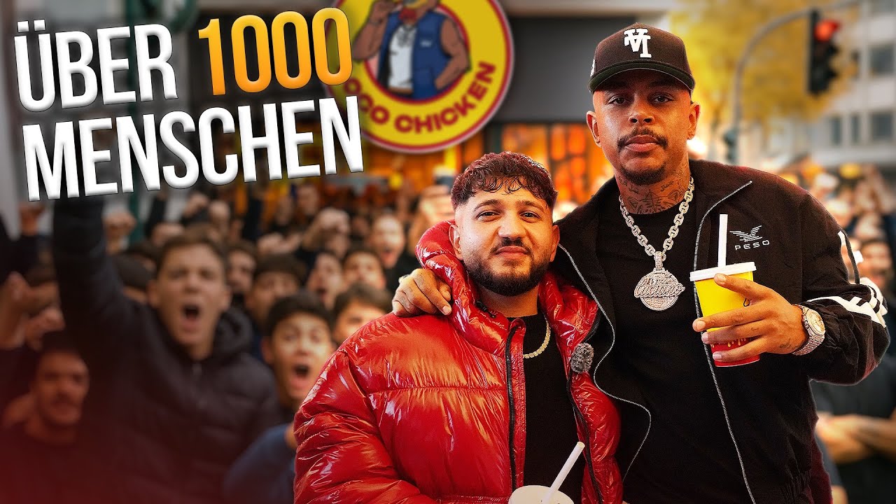 ESKALATION wegen LUCIANO 😱 &Uuml;ber 1000 Fans beim Loco Chicken in Bielefeld! | ALI SKK