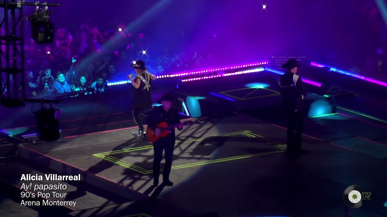 Alicia Villarreal - Ay! papasito  |  90's Pop Tour ( Arena Monterrey )
