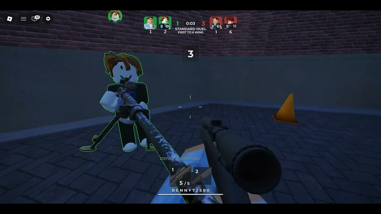 virada historica no duelo de sniper🔫🎮