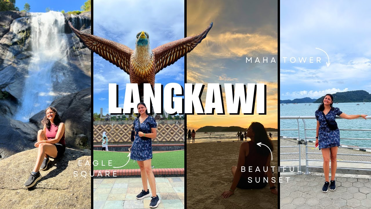 Langkawi Travel Vlog | Things to do in Langkawi Island | Kuala Lumpur to Langkawi Malaysia Travel