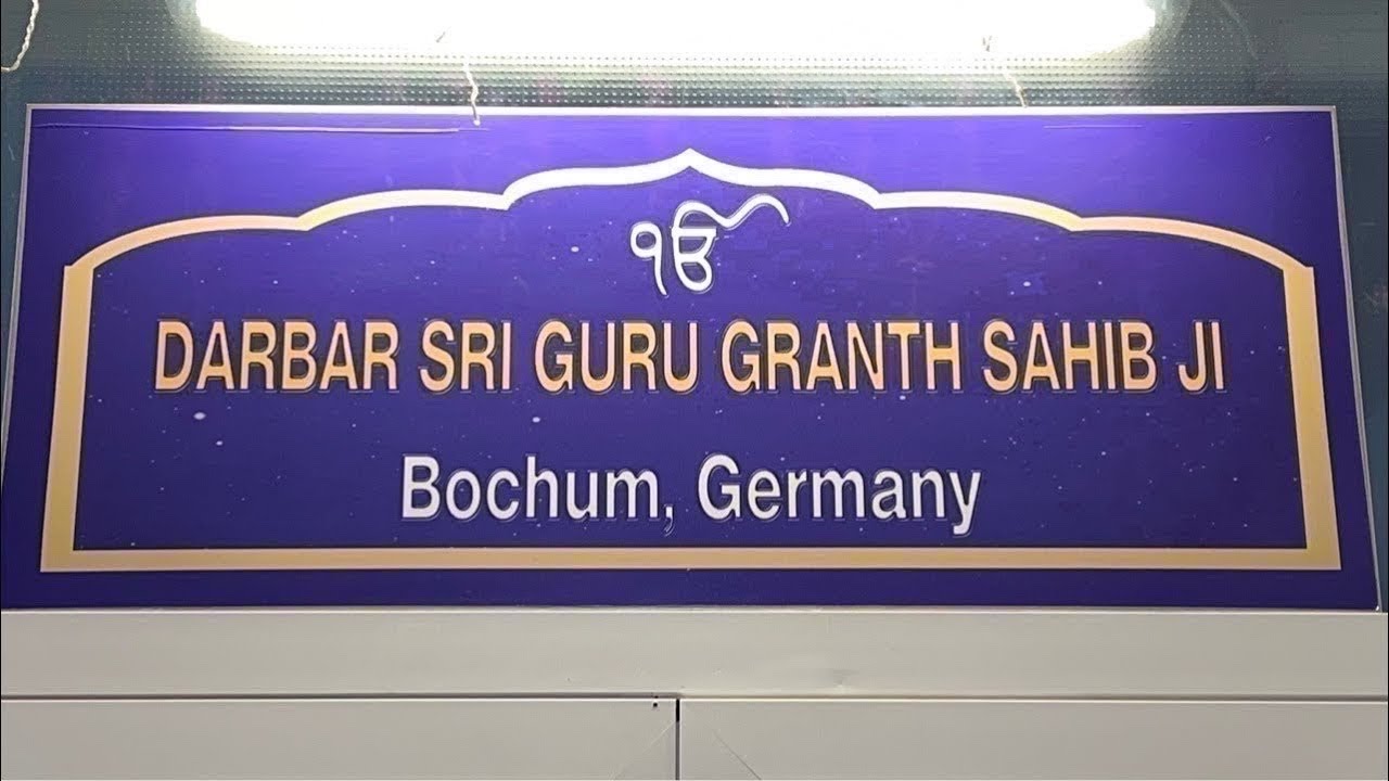 Livestreaming of Darbar Sri Guru Granth Sahib Ji Bochum, Germany a