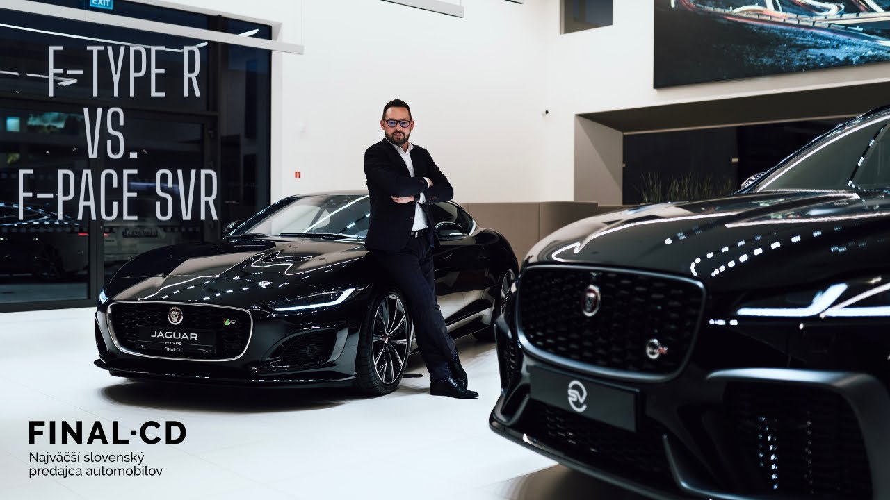 JAGUAR F-TYPE R vs. F-PACE SVR | Jaguar Land Rover Zilina