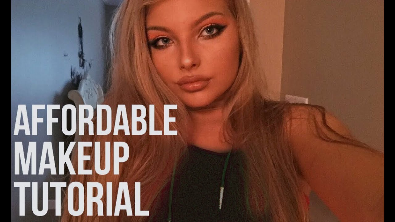 AFFORDABLE MAKEUP TUTORIAL