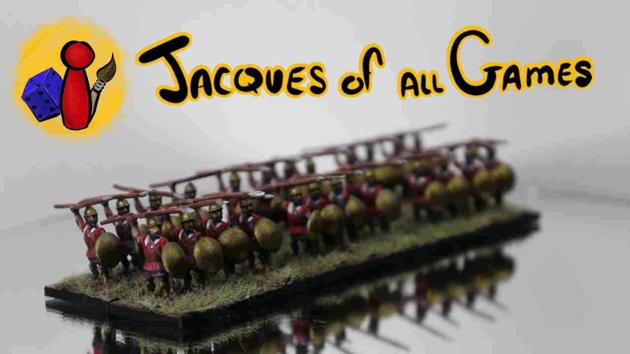 Painting 15mm Spartans for DBA 3.0!