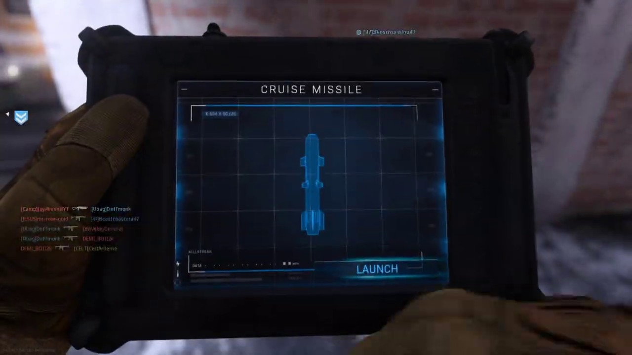 Modern Warfare: The perfect cruise missile. (5X Multi-kill)