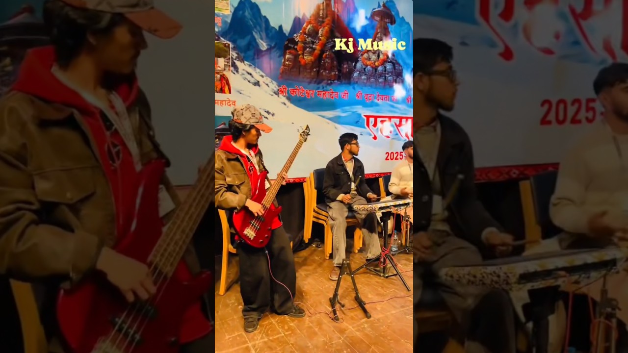 The Kj music band🎹 Baasguitar Gazta 