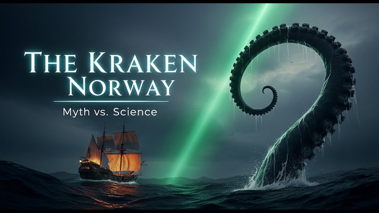 The Kraken: in Norway Myth, Monster, or Real Giant Squid? | The Terrifying Truth of the Deep
