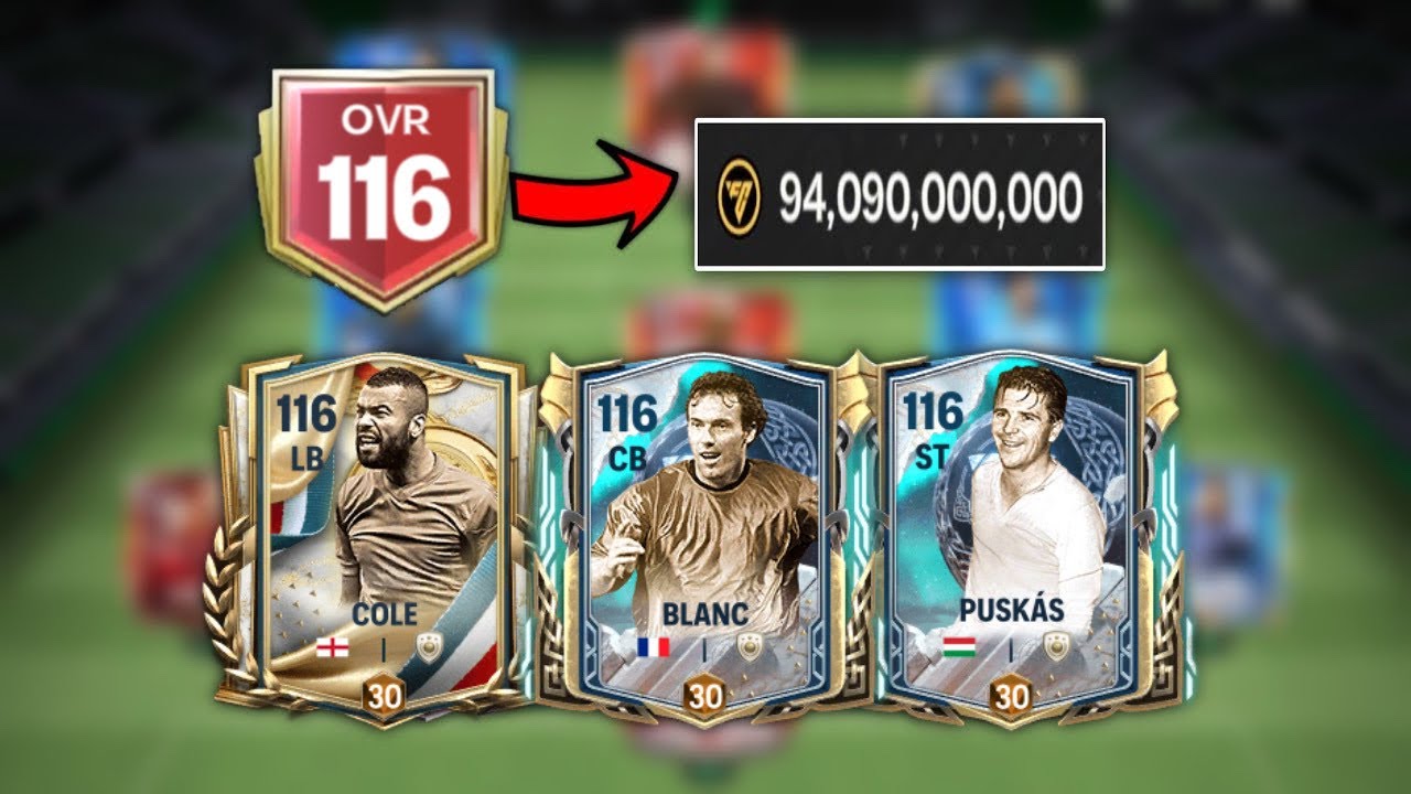Finally 115 OVR ✅ - F2P Team Upgrade!