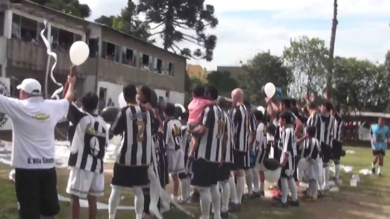 União Vila Sandra Esporte Clube - Entrando em Campo