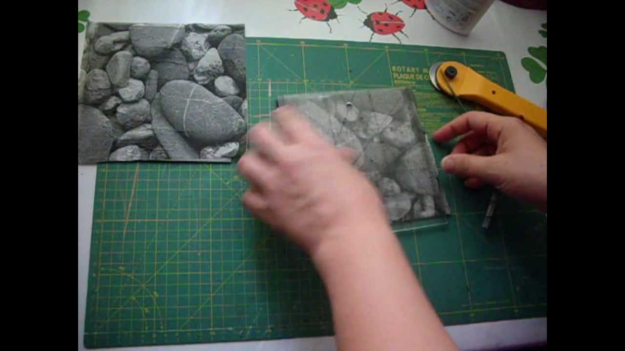 Realizar decoupage en goma eva. Decoupage in foamy