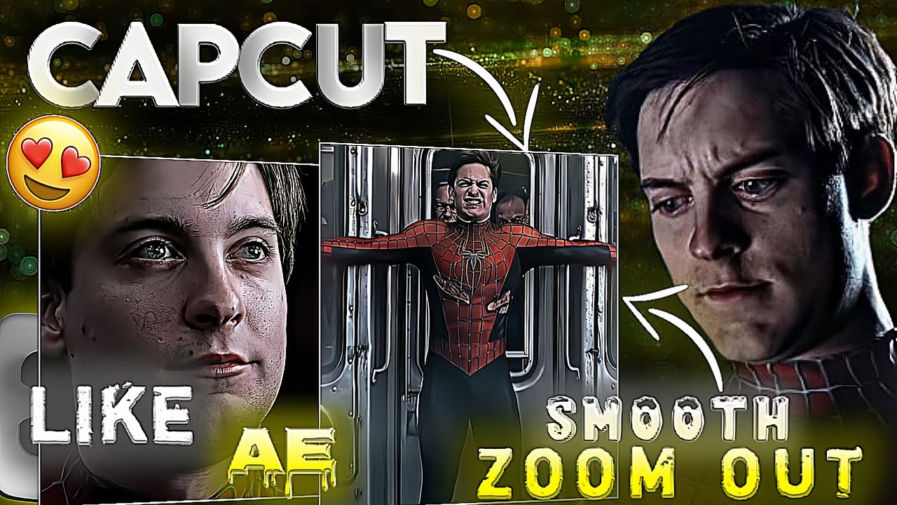 Capcut Ae like smooth zoom out transition tutorial!🔥