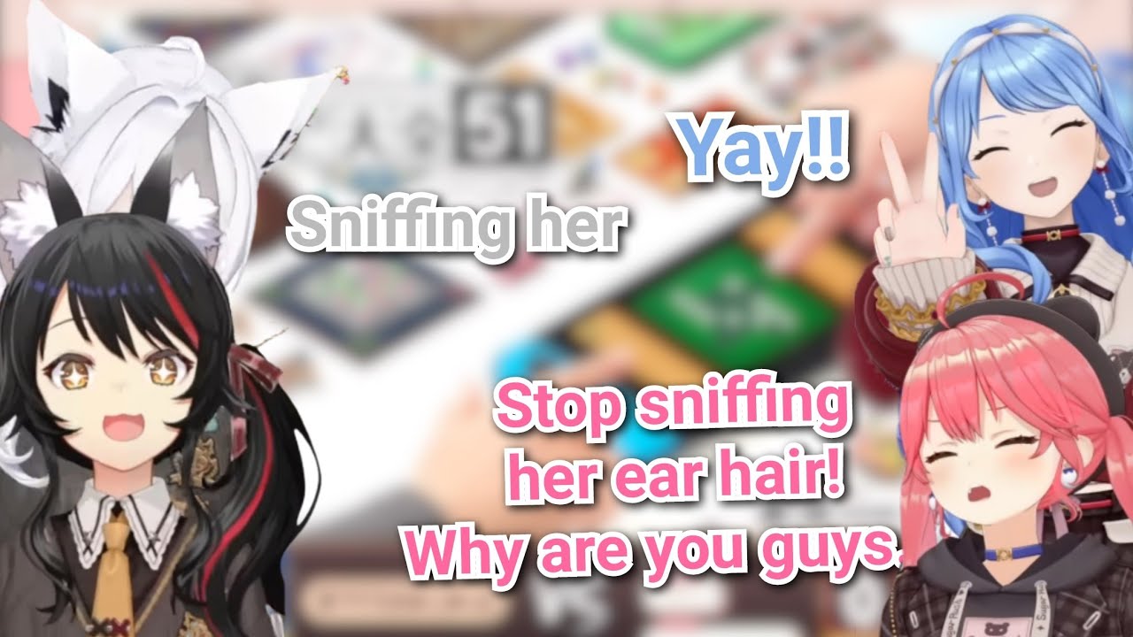 Suisei and Fubuki Keep Doing Random Things That Annoy Miko in The Collab with Mio!!!