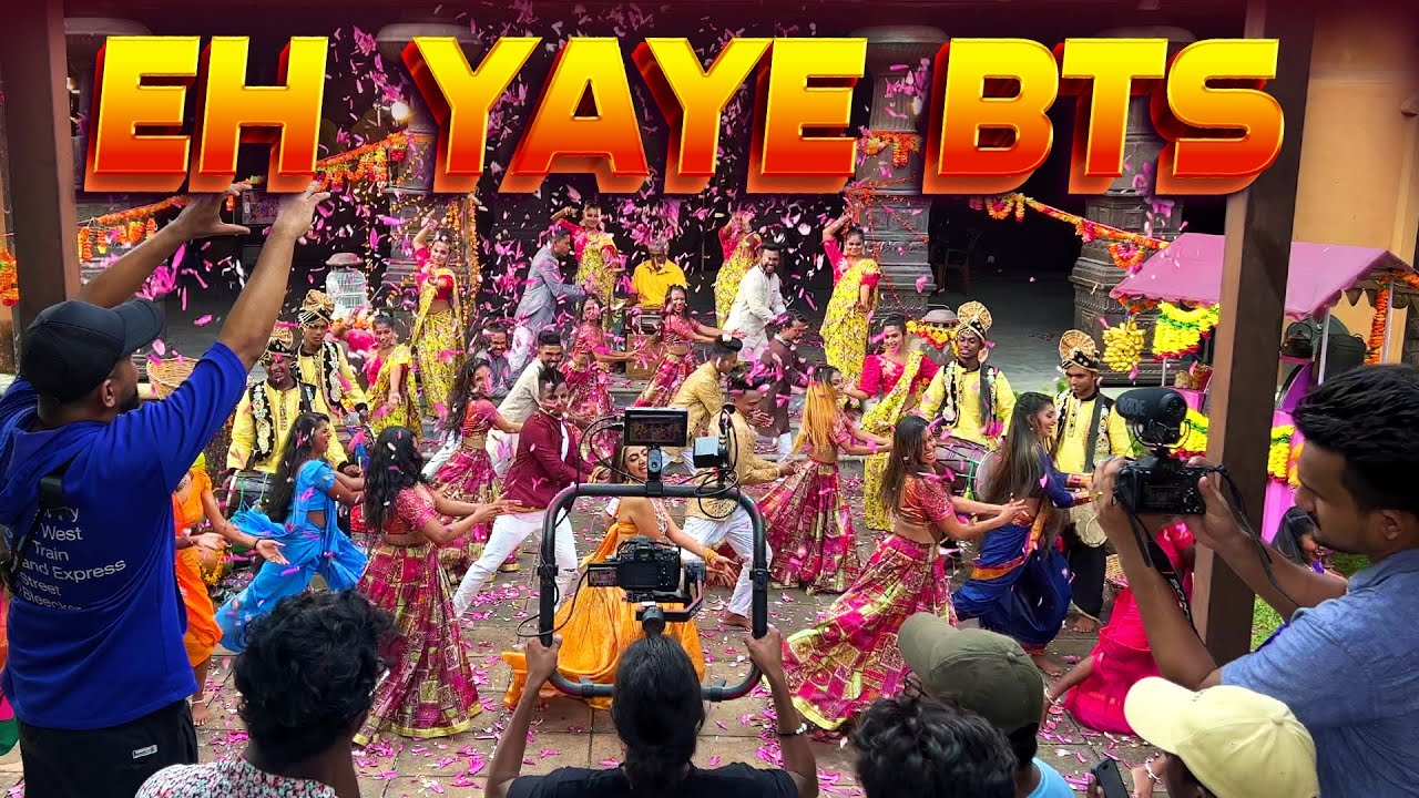 ඒ යායේ  BTS | Romaine Willis | Eh Yaye Music Video Behind the Scenes | RaMoD with COOL STEPS