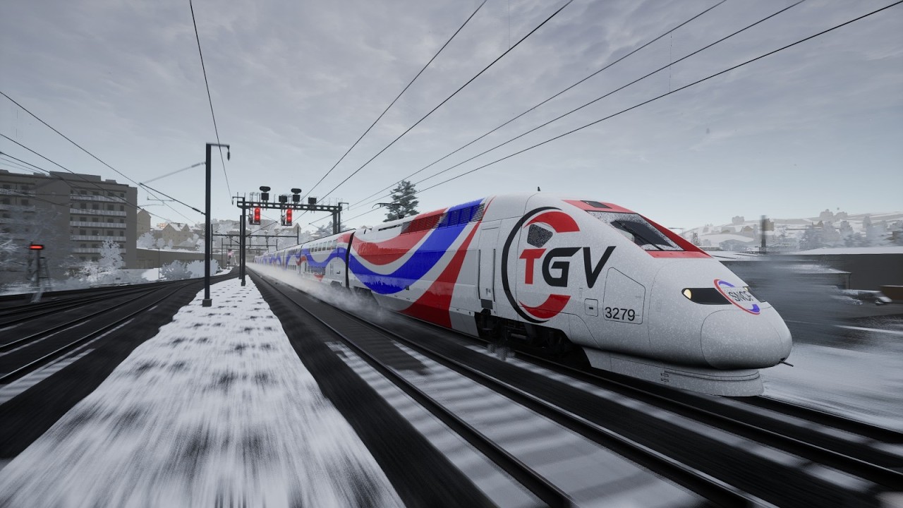 Train Sim World 3 le TGV M 2025 nouveaux logo SNCF
