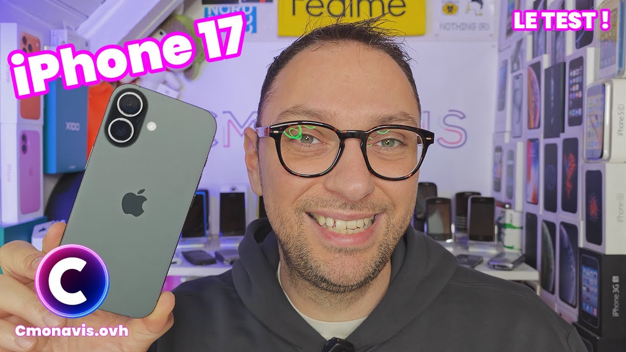 J'ai testé l'iPhone 17