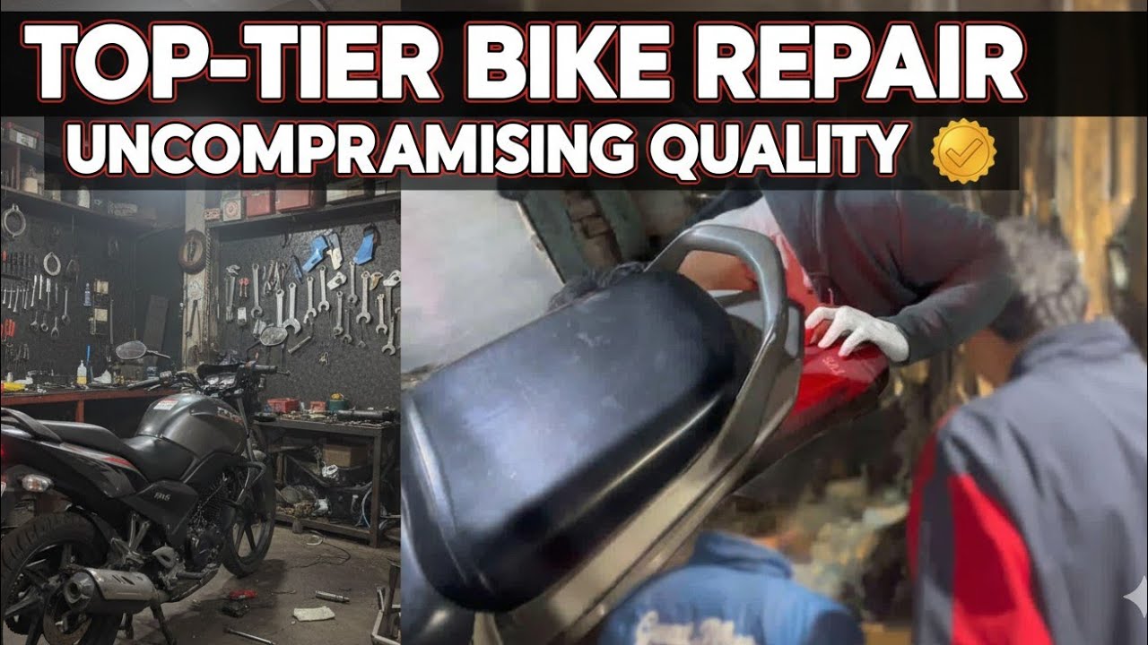 Bike repair best shop 💯gokalpuri