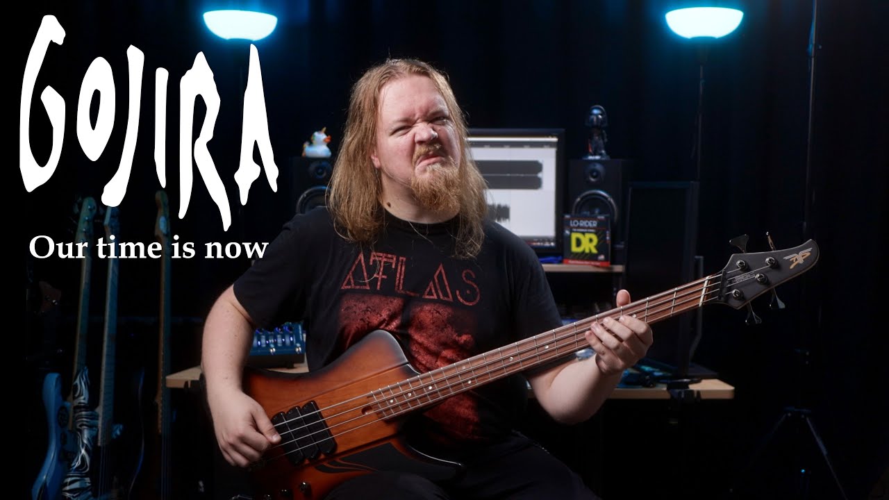 Gojira – Our Time Is Now | Full bass cover with tabs